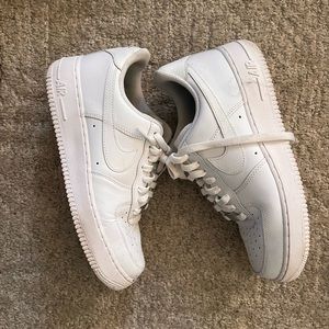 White Air Force ones